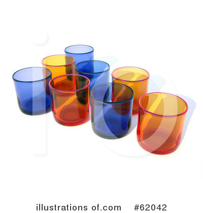 Royalty-Free (RF) Glasses Clipart Illustration by chrisroll - Stock Sample #62042