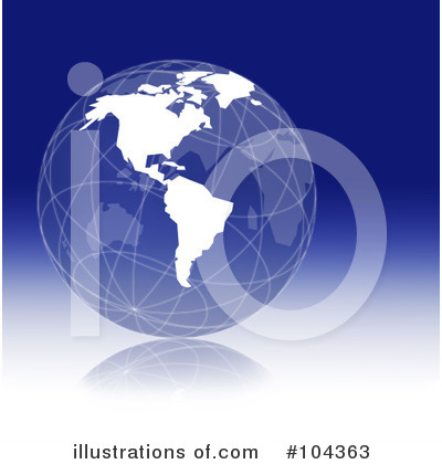 Royalty-Free (RF) Globe Clipart Illustration by BNP Design Studio - Stock Sample #104363