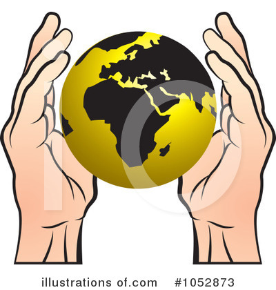 Royalty-Free (RF) Globe Clipart Illustration by Lal Perera - Stock Sample #1052873