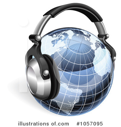 Royalty-Free (RF) Globe Clipart Illustration by AtStockIllustration - Stock Sample #1057095