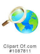 Globe Clipart #1087811 by AtStockIllustration