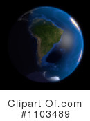 Globe Clipart #1103489 by Leo Blanchette