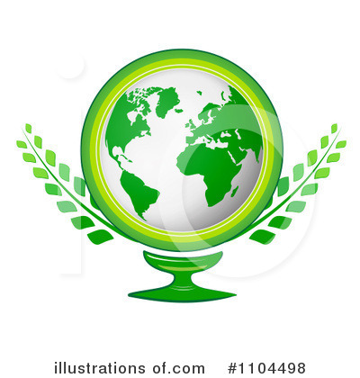 Royalty-Free (RF) Globe Clipart Illustration by merlinul - Stock Sample #1104498