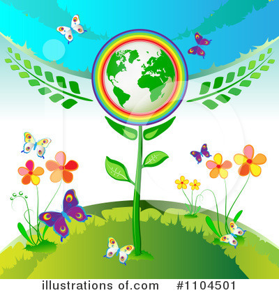Royalty-Free (RF) Globe Clipart Illustration by merlinul - Stock Sample #1104501