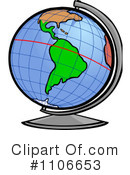 Globe Clipart #1106653 by Cartoon Solutions