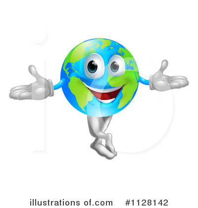 Royalty-Free (RF) Globe Clipart Illustration by AtStockIllustration - Stock Sample #1128142
