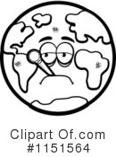 Globe Clipart #1151564 by Cory Thoman