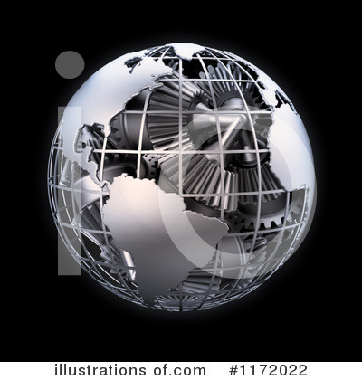 Royalty-Free (RF) Globe Clipart Illustration by Mopic - Stock Sample #1172022