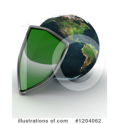 Royalty-Free (RF) Globe Clipart Illustration by KJ Pargeter - Stock Sample #1204062