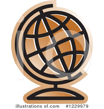 Royalty-Free (RF) Globe Clipart Illustration by Lal Perera - Stock Sample #1229979