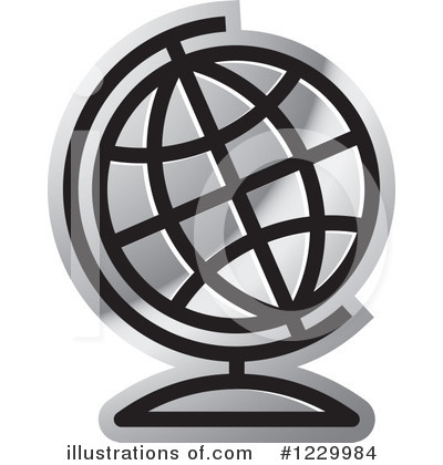 Royalty-Free (RF) Globe Clipart Illustration by Lal Perera - Stock Sample #1229984