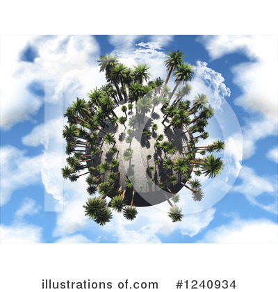 Royalty-Free (RF) Globe Clipart Illustration by KJ Pargeter - Stock Sample #1240934
