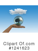 Globe Clipart #1241623 by KJ Pargeter