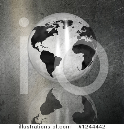 Royalty-Free (RF) Globe Clipart Illustration by KJ Pargeter - Stock Sample #1244442