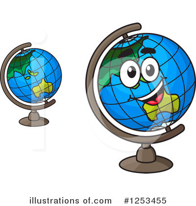 Royalty-Free (RF) Globe Clipart Illustration by Vector Tradition SM - Stock Sample #1253455