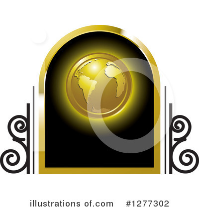 Royalty-Free (RF) Globe Clipart Illustration by Lal Perera - Stock Sample #1277302