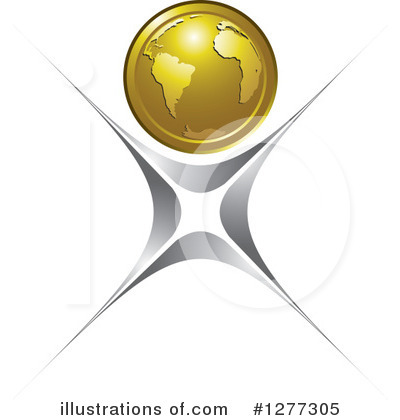 Royalty-Free (RF) Globe Clipart Illustration by Lal Perera - Stock Sample #1277305