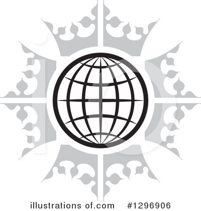 Royalty-Free (RF) Globe Clipart Illustration by Lal Perera - Stock Sample #1296906