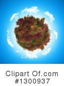 Globe Clipart #1300937 by KJ Pargeter