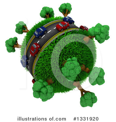 Royalty-Free (RF) Globe Clipart Illustration by KJ Pargeter - Stock Sample #1331920