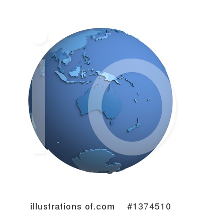 Royalty-Free (RF) Globe Clipart Illustration by Michael Schmeling - Stock Sample #1374510