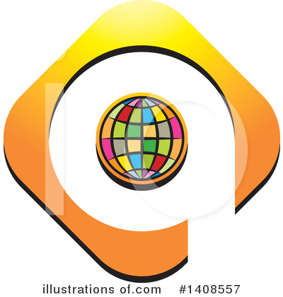 Royalty-Free (RF) Globe Clipart Illustration by Lal Perera - Stock Sample #1408557