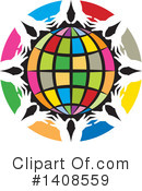 Globe Clipart #1408559 by Lal Perera