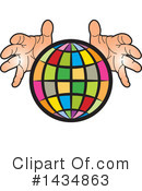 Globe Clipart #1434863 by Lal Perera