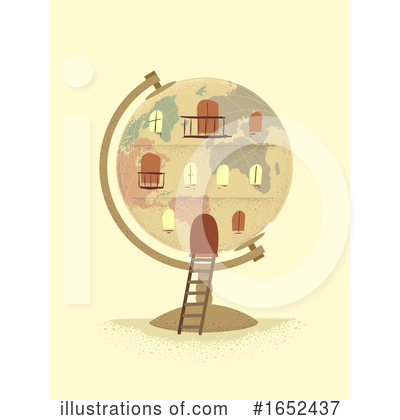 Royalty-Free (RF) Globe Clipart Illustration by BNP Design Studio - Stock Sample #1652437