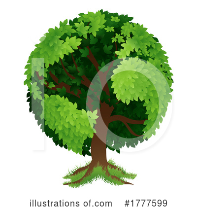 Tree Clipart #1777599 by AtStockIllustration