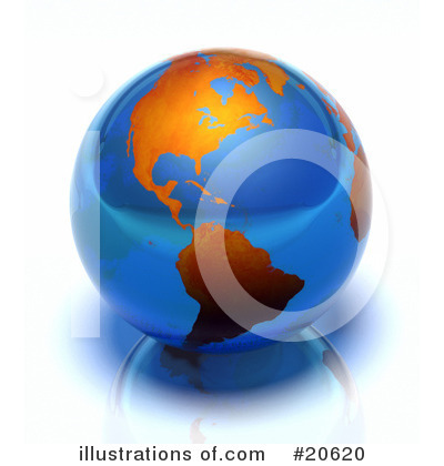 Royalty-Free (RF) Globe Clipart Illustration by Tonis Pan - Stock Sample #20620