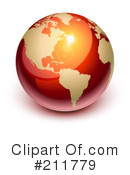 Globe Clipart #211779 by Oligo