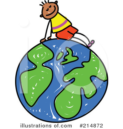 Royalty-Free (RF) Globe Clipart Illustration by Prawny - Stock Sample #214872