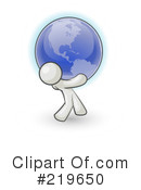 Globe Clipart #219650 by Leo Blanchette