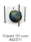 Globe Clipart #22371 by KJ Pargeter