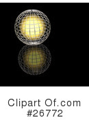 Globe Clipart #26772 by KJ Pargeter