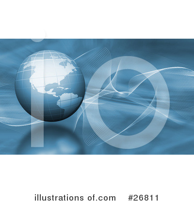 Royalty-Free (RF) Globe Clipart Illustration by KJ Pargeter - Stock Sample #26811