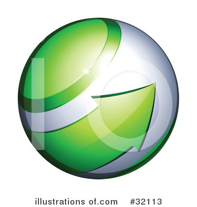 Royalty-Free (RF) Globe Clipart Illustration by beboy - Stock Sample #32113