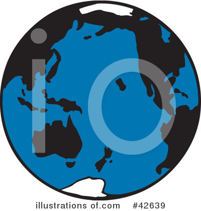 Globe Clipart #42639 by Dennis Holmes Designs