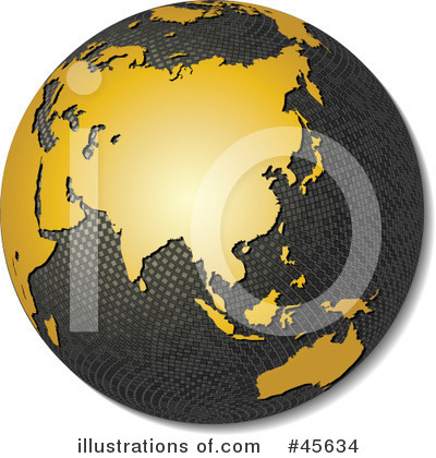 Map Clipart #45634 by Michael Schmeling