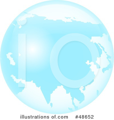 Royalty-Free (RF) Globe Clipart Illustration by Prawny - Stock Sample #48652