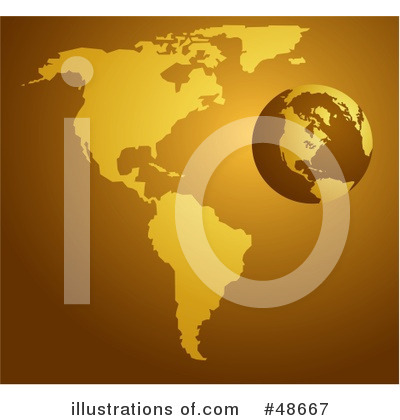 Royalty-Free (RF) Globe Clipart Illustration by Prawny - Stock Sample #48667