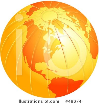 Royalty-Free (RF) Globe Clipart Illustration by Prawny - Stock Sample #48674