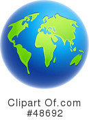 Globe Clipart #48692 by Prawny