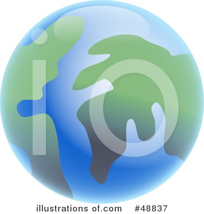 Royalty-Free (RF) Globe Clipart Illustration by Prawny - Stock Sample #48837