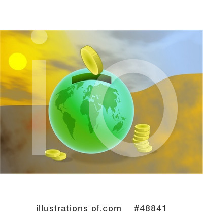 Royalty-Free (RF) Globe Clipart Illustration by Prawny - Stock Sample #48841