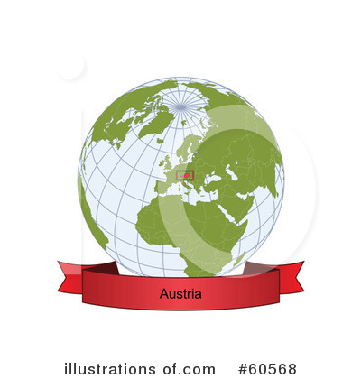 Royalty-Free (RF) Globe Clipart Illustration by Michael Schmeling - Stock Sample #60568
