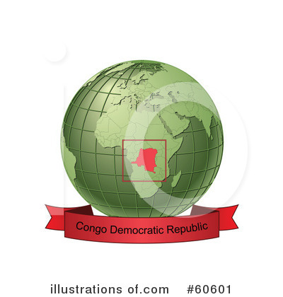 Royalty-Free (RF) Globe Clipart Illustration by Michael Schmeling - Stock Sample #60601