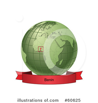 Royalty-Free (RF) Globe Clipart Illustration by Michael Schmeling - Stock Sample #60625