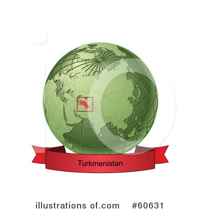 Royalty-Free (RF) Globe Clipart Illustration by Michael Schmeling - Stock Sample #60631
